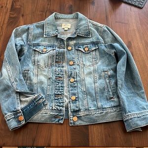 Jcrew petite jean jacket